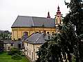 Barokowy klasztor augustiaski w ternberku.